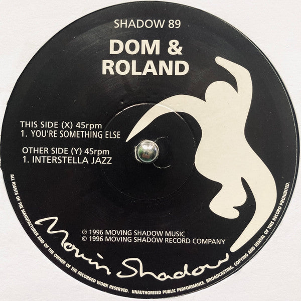 Dom & Roland : You're Something Else / Interstella Jazz (12")