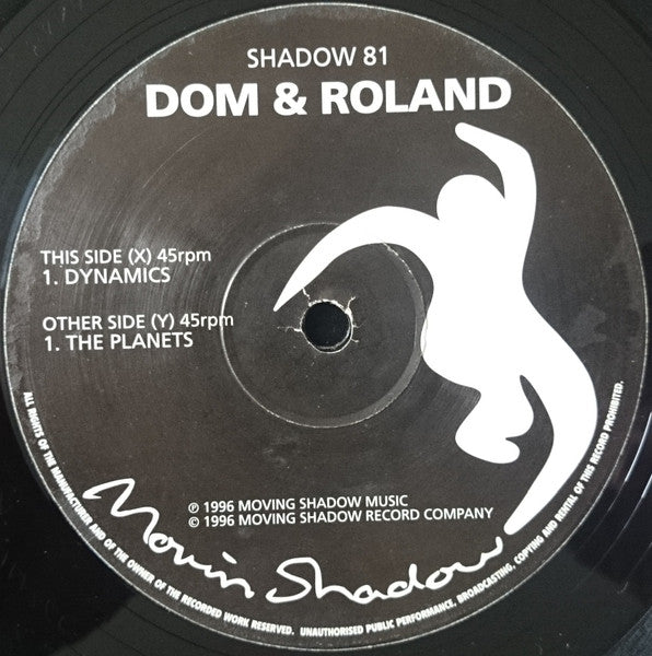 Dom & Roland : Dynamics / The Planets (12")