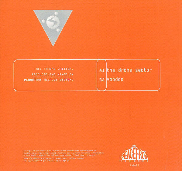 Planetary Assault Systems : The Drone Sector / Voodoo (12")