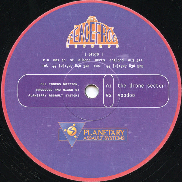 Planetary Assault Systems : The Drone Sector / Voodoo (12")
