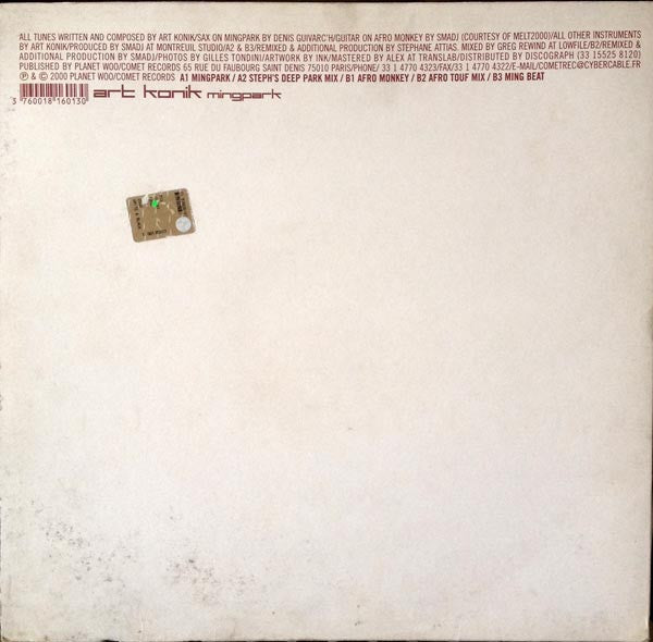 Art Konik : Mingpark (12")