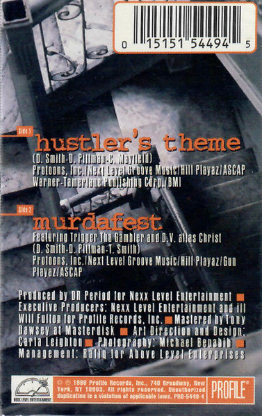 Smoothe Da Hustler : Hustler's Theme (Cass, Single)