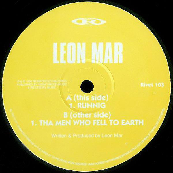Leon Mar : Running / Tha Men Who Fell To Earth (12")