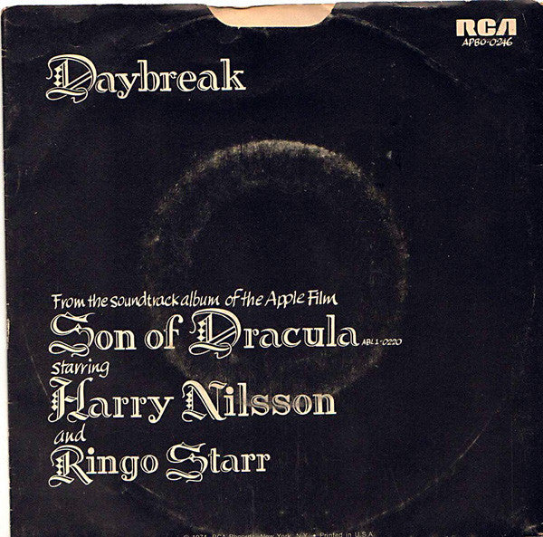 Nilsson* : Daybreak (7", Single, Ind)