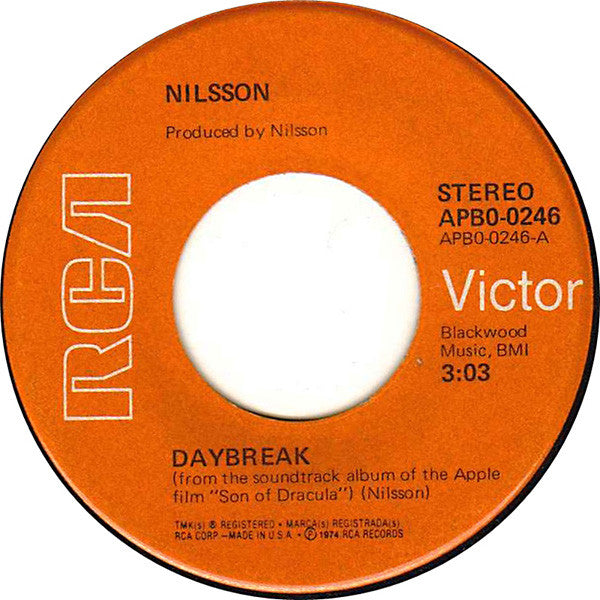 Nilsson* : Daybreak (7", Single, Ind)