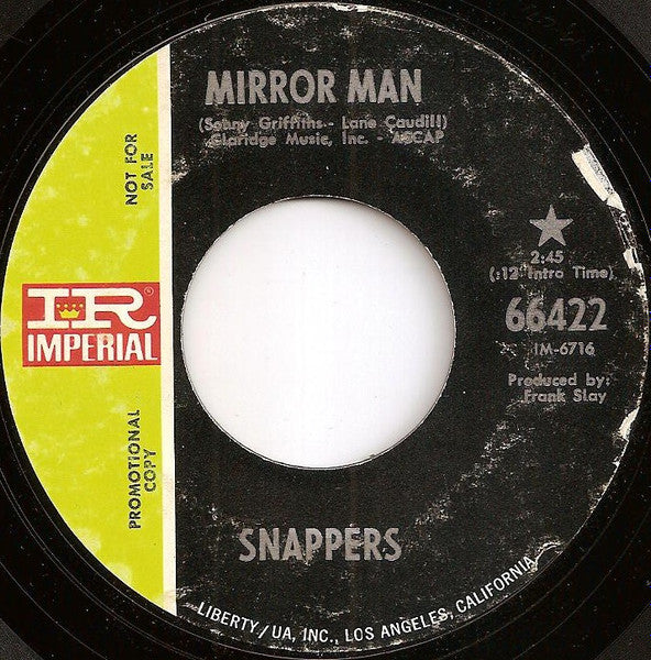 Snappers (3) : Mirror Man (7", Single, Promo)