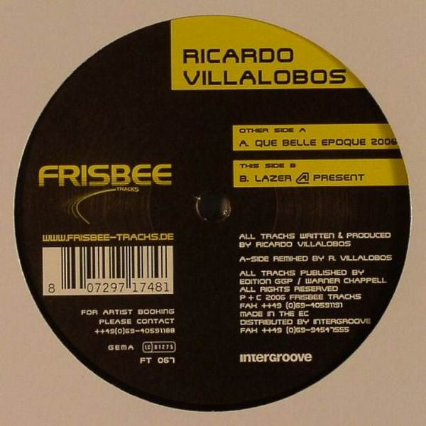 Ricardo Villalobos : Que Belle Epoque 2006 (12")