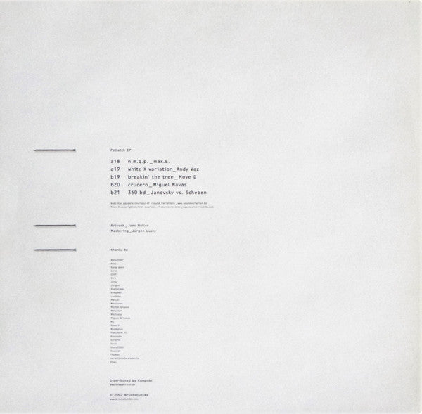 Various : Potlatch EP (12", EP)