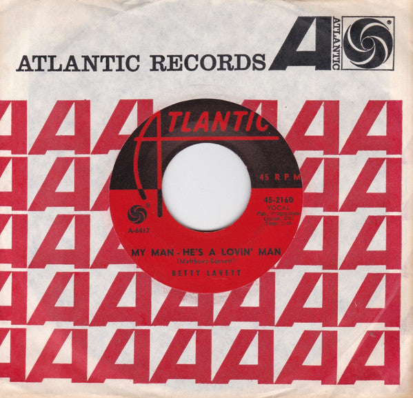 Bettye Lavette : My Man - He's A Lovin' Man / Shut Your Mouth (7", Single)
