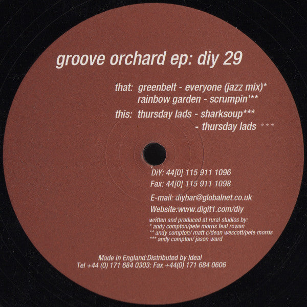 Various : Groove Orchard EP (12", EP)