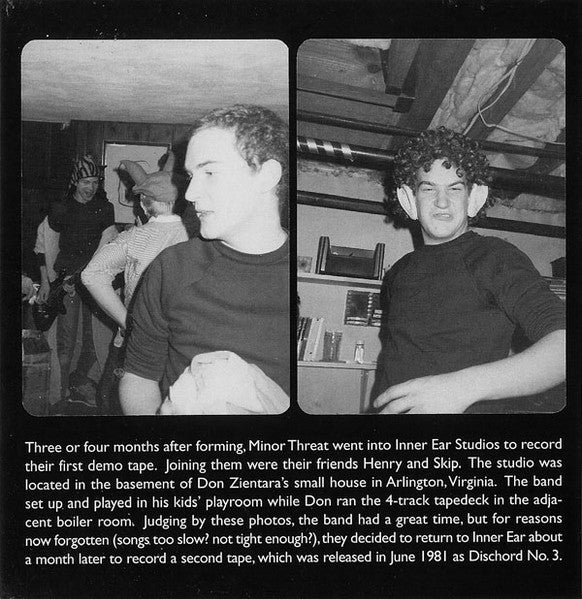 Minor Threat : First Demo Tape (CD, EP)