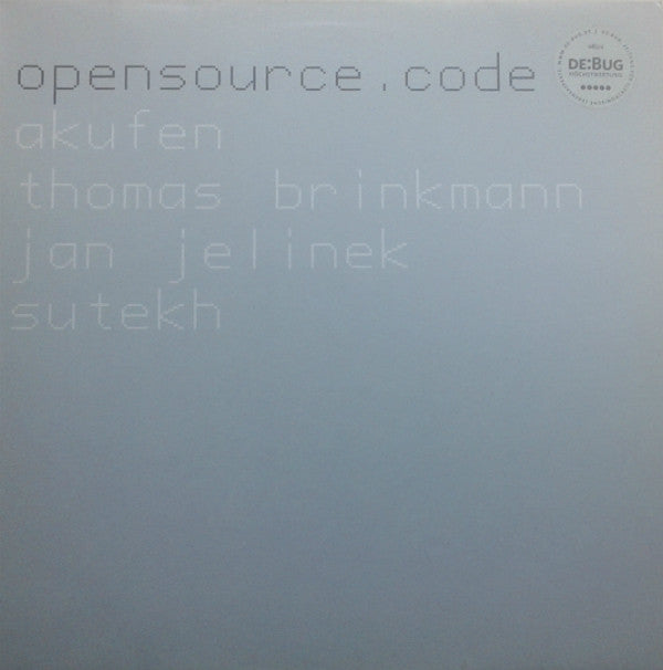 Various : opensource.code (12", Comp)