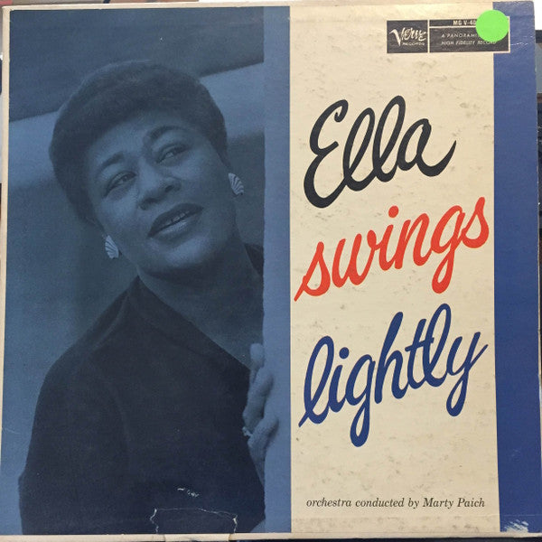Ella Fitzgerald : Ella Swings Lightly (LP, Album, Mono, Ind)