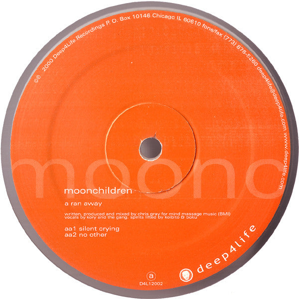 Moonchildren : Moonchildren EP (12", EP, Cle)