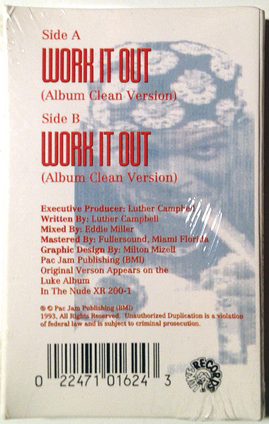 Luke : Work It Out (Cass, Single)