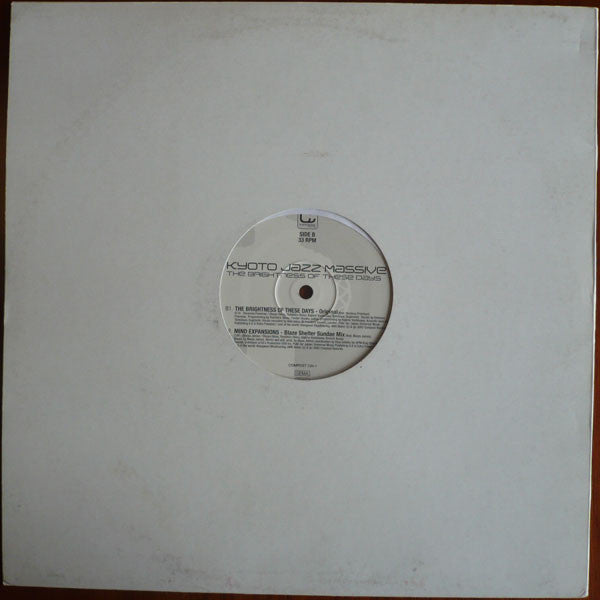 Kyoto Jazz Massive : The Brightness Of These Days (12")