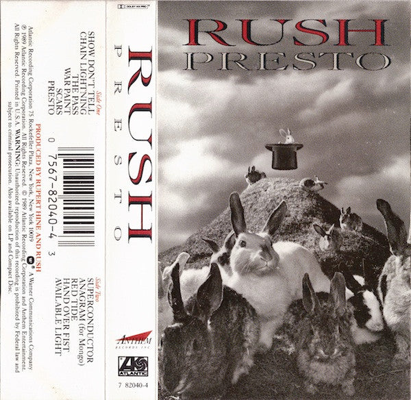 Rush : Presto (Cass, Album, SR,)