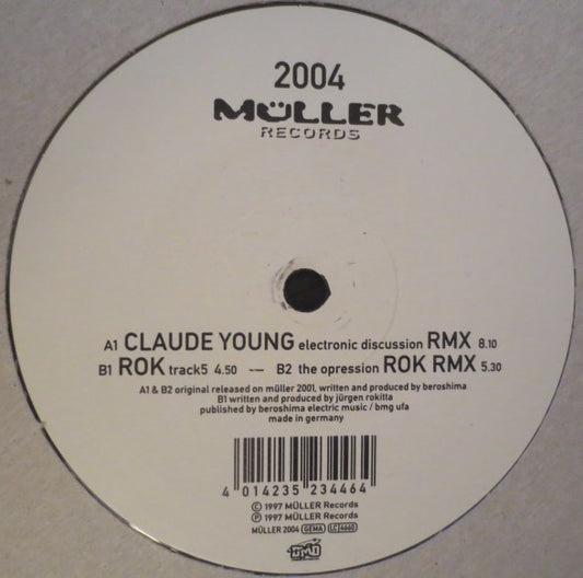 Beroshima / Rok : Electronic Discussion (Remix) (12")