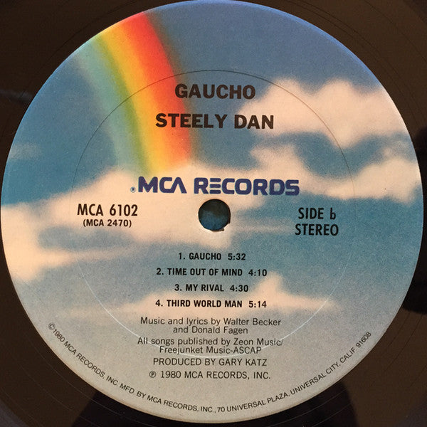 Steely Dan : Gaucho (LP, Album, Club, CRC)