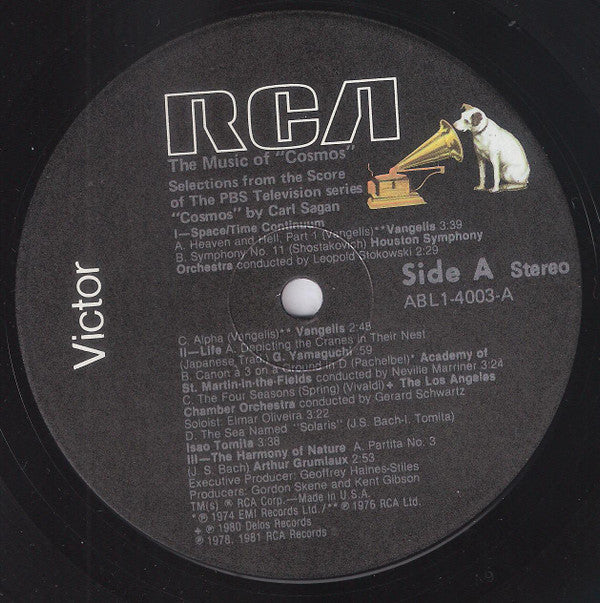 Various : The Music Of Cosmos (LP, Comp, RE, Gat)