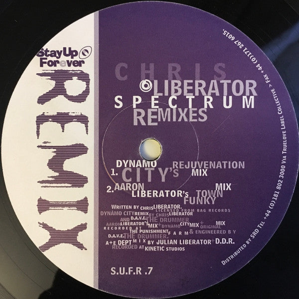 Chris Liberator : Spectrum - Remixes (12")