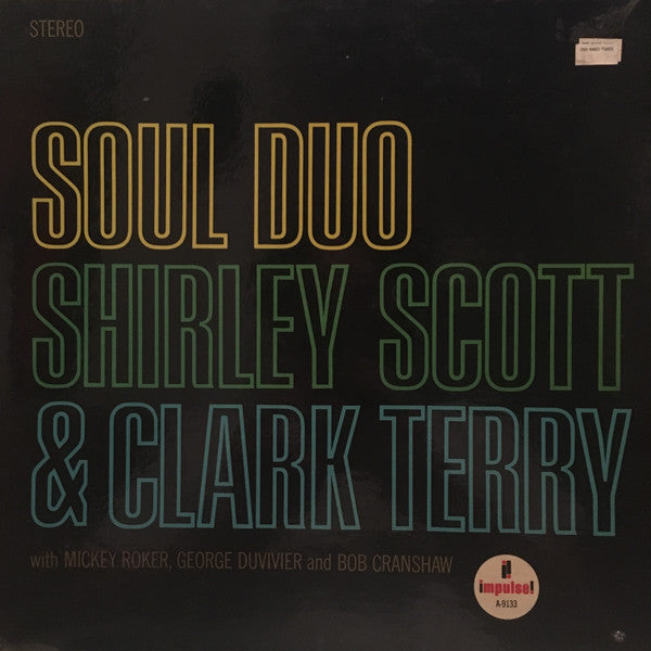 Shirley Scott & Clark Terry : Soul Duo (LP, Album, RE)