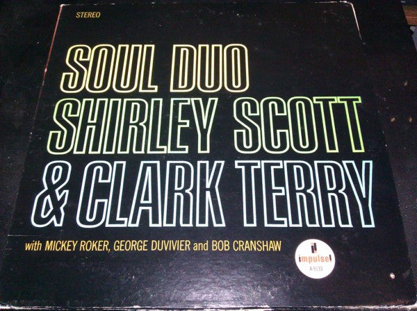 Shirley Scott & Clark Terry : Soul Duo (LP, Album, RE)