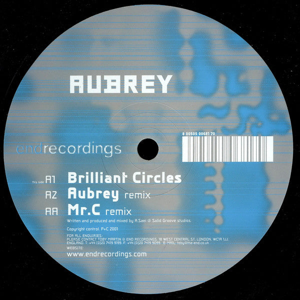 Aubrey : Brilliant Circles (12")