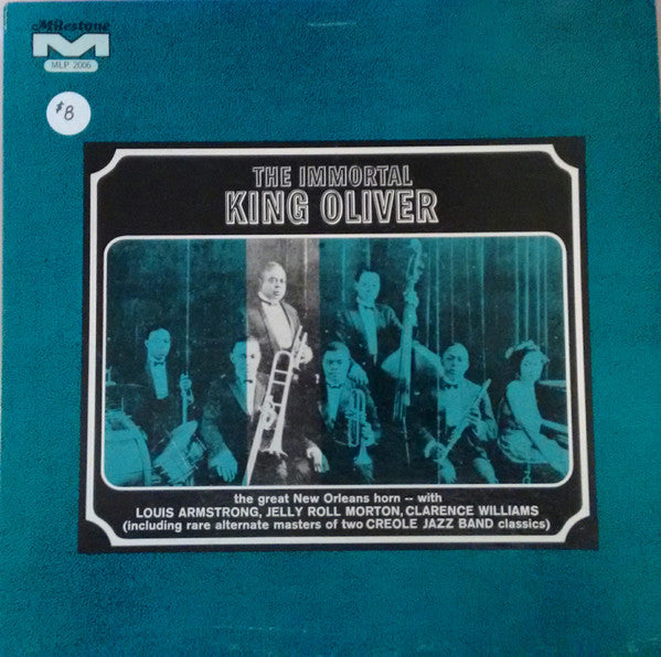 King Oliver : The Immortal King Oliver (LP, Comp, Gre)