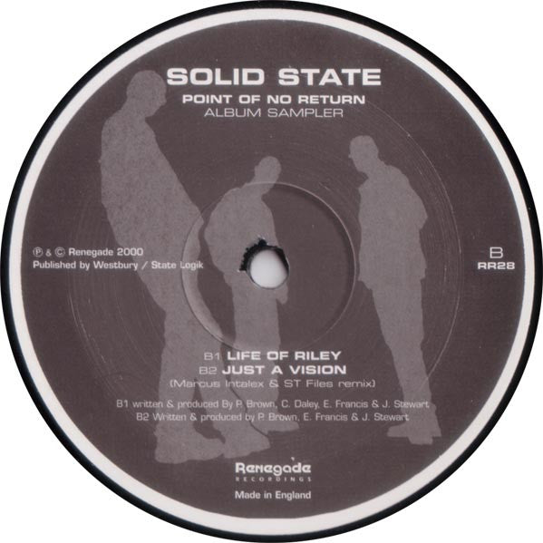 Solid State : Point Of No Return (Album Sampler) (12", Ltd, Smplr)