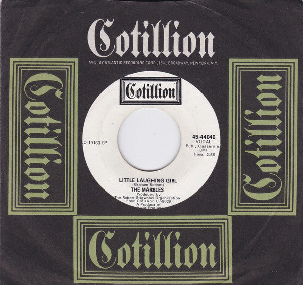 The Marbles* : Breaking Up Is Hard To Do / Little Laughing Girl (7", Promo, SP)