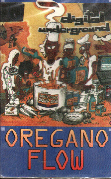Digital Underground : Oregano Flow (Cass, Single)
