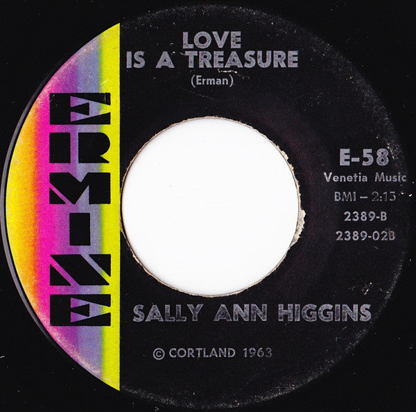 Sally Ann Higgins : Blue Angel / Love Is A Treasure (7")
