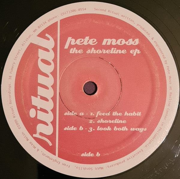 Pete Moss : The Shoreline EP (12", EP)