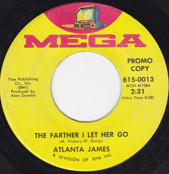 Atlanta James : The Meat Man (7", Promo)
