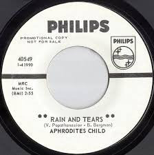 Aphrodite's Child : Rain And Tears (7", Single, Promo)