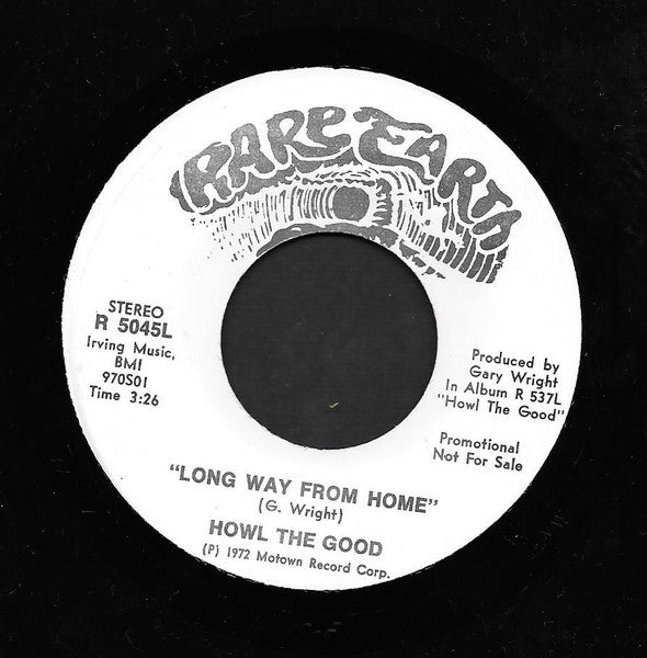Howl The Good : Long Way From Home (7", Mono, Promo)