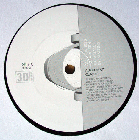 Audiomat : Claire (12")