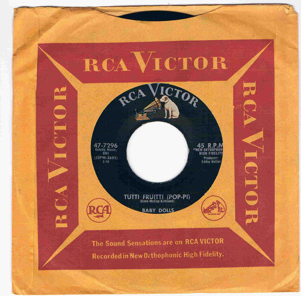 Baby Dolls (2) : Tutti Fruitti (Pop-Pi) (7", Single)