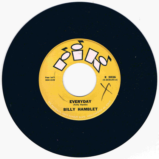 Billy Hamblet : Everyday (7", Single)