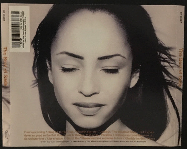 Sade : The Best Of Sade (CD, Comp, Club, RE)
