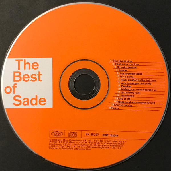 Sade : The Best Of Sade (CD, Comp, Club, RE)