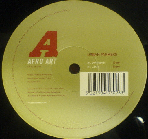 Urban Farmers : Swingin' It (12")