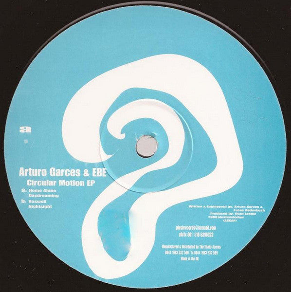 Arturo Garces & E.B.E. (2) : Circular Motion EP (12", EP)