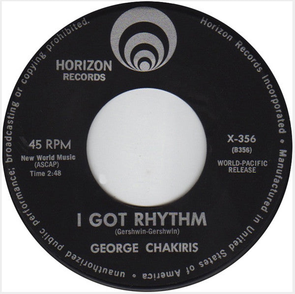 George Chakiris : I Got Rhythm (7", Single)