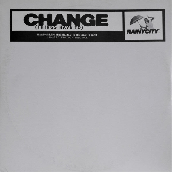 Various : Change (Things Have To) (2x12", Ltd)