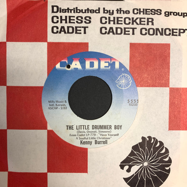 Kenny Burrell : The Little Drummer Boy (7", Single)
