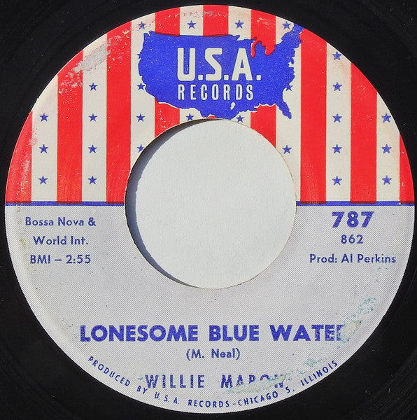 Willie Mabon : Lonesome Blue Water / Some Time I Wonder (7", Single)