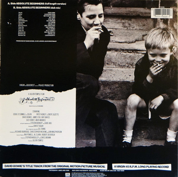 David Bowie : Absolute Beginners (12", Single)