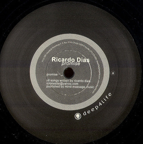 Ricardo Dias : Promise (12")